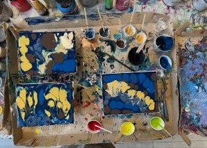 Teamworkshop «Fluid Art erleben»