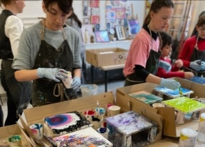 Teamworkshop «Fluid Art erleben»