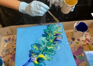 Teamworkshop «Fluid Art erleben»