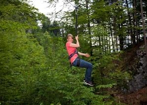 Flying Fox im Berner Oberland