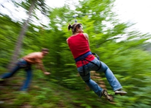 Flying Fox im Berner Oberland