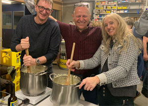 Fondue fork forging whole Switzerland