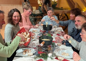 Balade romantique en roulotte couronnée par une délicieuse fondue