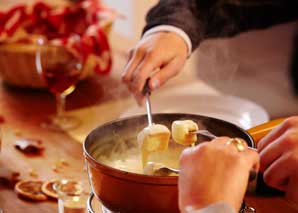 Balade romantique en roulotte couronnée par une délicieuse fondue