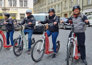 Tour de trottinette d'anniversaire