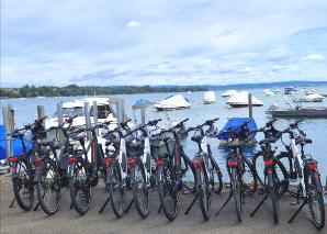 Tour guidé en E-Bike au bord du magnifique lac Inférieur