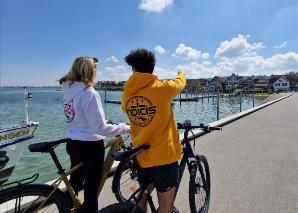 Tour guidé en E-Bike au bord du magnifique lac Inférieur