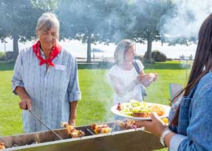 Guided hike with barbecue