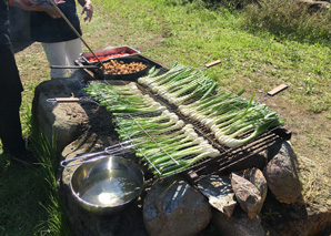 Gemeinsam Feuerkochen (Orchesterkochen)