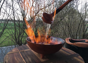 Gemeinsam Feuerkochen (Orchesterkochen)