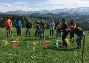 Genussvolles Jagdfest mit Spielen