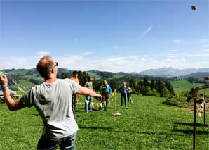 Genussvolles Jagdfest mit Spielen