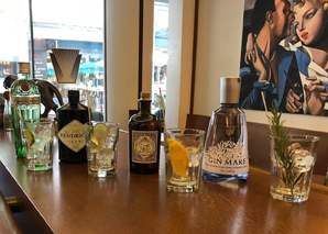 Gin tasting in zurich degustation