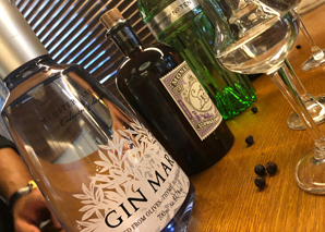 Gin tasting in zurich degustation