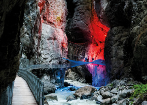 Excursion dans les gorges de l'Oberland Bernoise