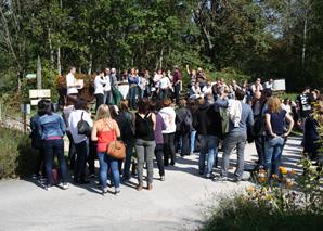 Rallye gourmet dans les mines d'asphalte de Travers