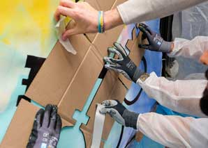 Graffiti-Workshop – Sprayen auf der Leinwand