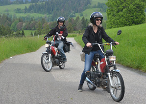 Tour en moto à travers l'Emmental