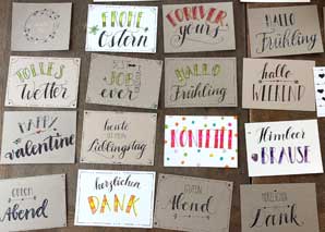 Handlettering workshop