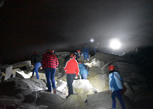 Visite de la grotte de Burgdorf