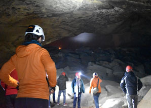 Visite de la grotte de Burgdorf