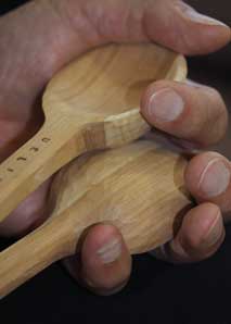 Musizieren mit Holzlöffeln