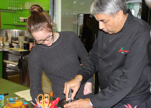 Cuisiner un repas indien avec un quiz