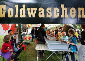 Goldwaschen mobil