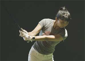 Indoor golf on the biggest screens in Switzerland