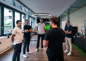 Indoor Golf auf dem Simulator