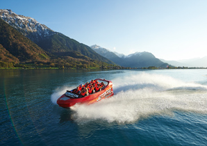 Jetboat Tours on Lake Brienz