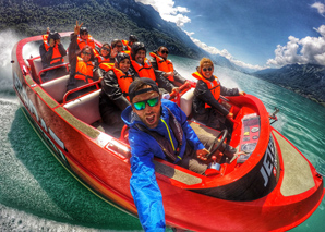 Jetboat Tours on Lake Brienz