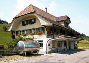 Visite guidée d'une fromagerie dans l'Emmental avec apéritif