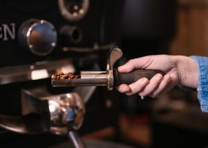 Coffee roasting in Biel