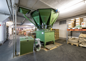 Atelier de café avec du café biologique