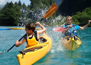 Kajak-Tour auf dem Brienzersee