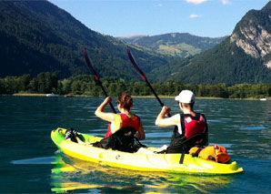 Paddeln auf dem Thunersee
