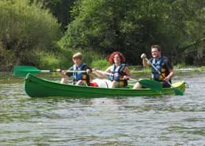 Geführte Kanutour – Spass auf dem Wasser