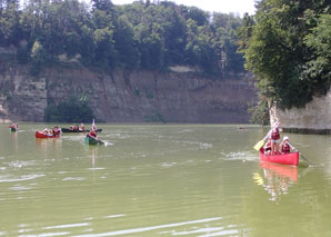 Kanutour auf dem Schiffenensee