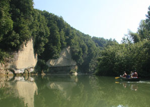 Excursion en canoë sur le lac de Schiffenen