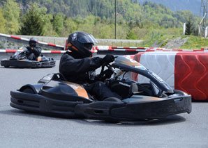 Karting in the Grisons