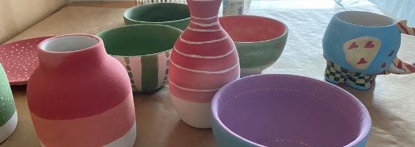 Painting ceramics – get creative!