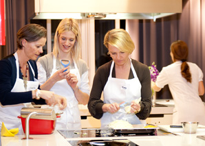 Faire la cuisine en équipe