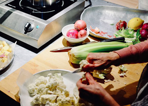 Un événement culinaire au lieu d'un gaspillage de nourriture