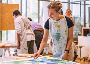 Excursion d'équipe dans le monde de l'art