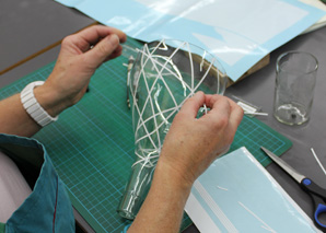 Atelier de création de lampes design