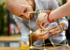 Build a marshmallow tower