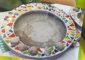 Mosaik-Kunst gestalten im Team