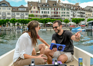 Motorboot-Agentenmission auf dem Zürichsee