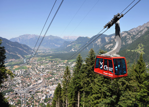 Alpengaudi-Stafette in Graubünden